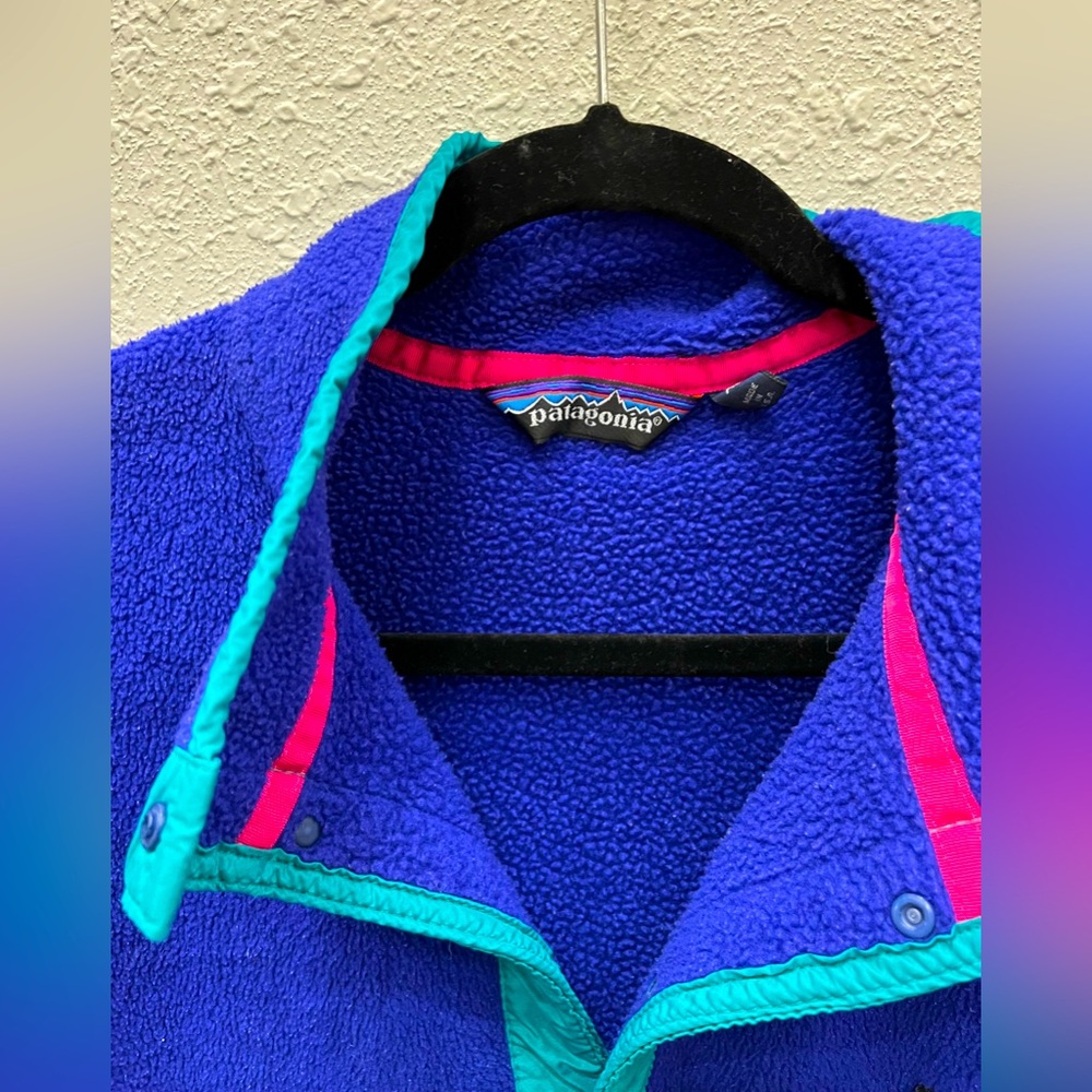 Patagonia Vintage - deep pile - Snap-T Fleece - 80’s Mens Size XL